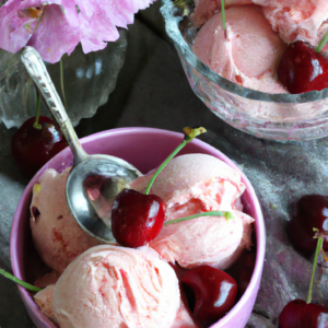 kirsch eis, Cherry ice-cream