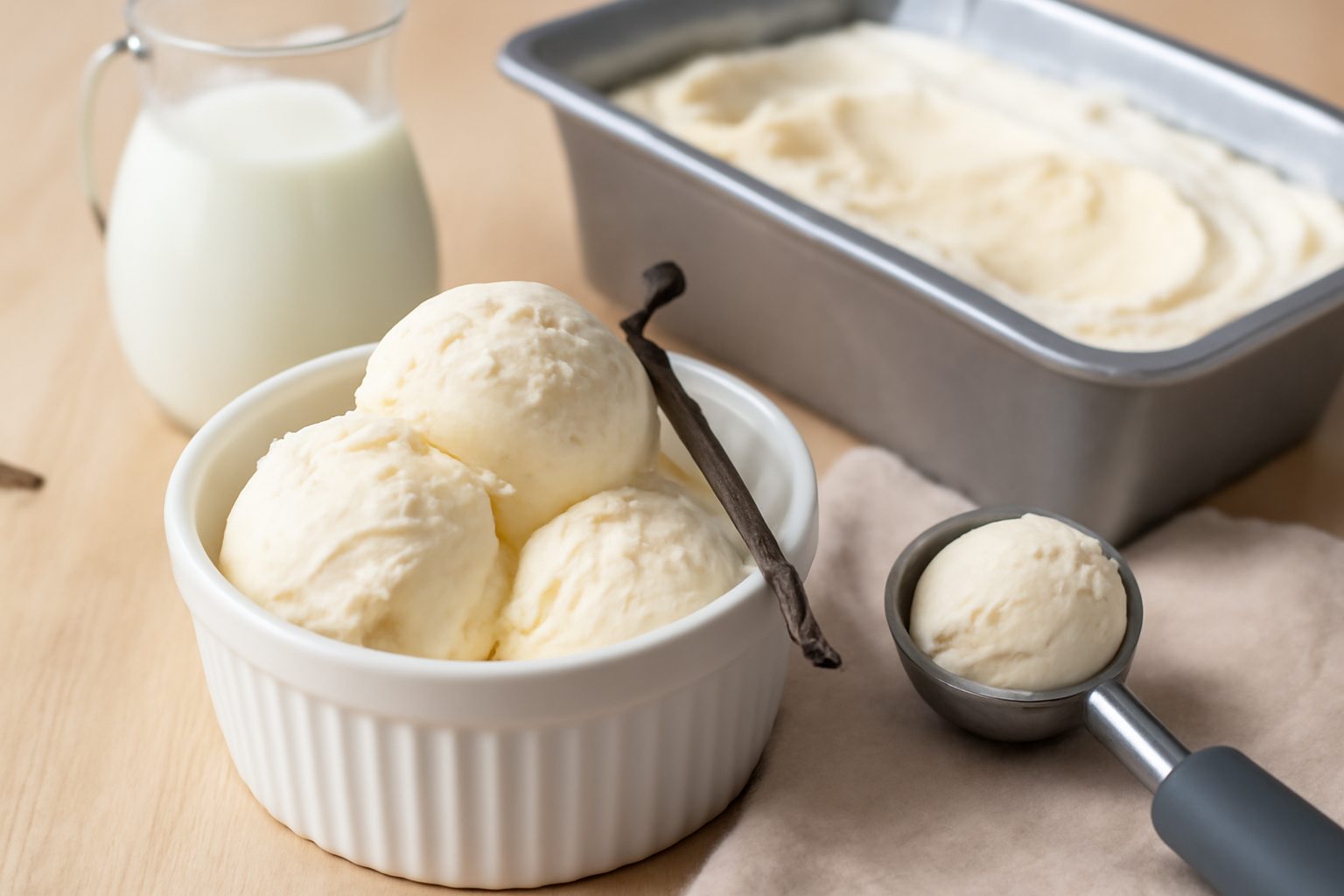 Milcheis selber machen – ein einfaches Rezept für den perfekten Genuss – passendes Artikelbild