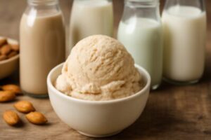 Pflanzendrinks veganes Eis – passendes Artikelbild